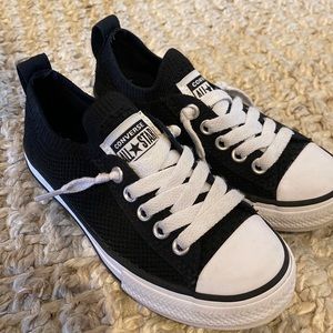 Kids converse slip ons